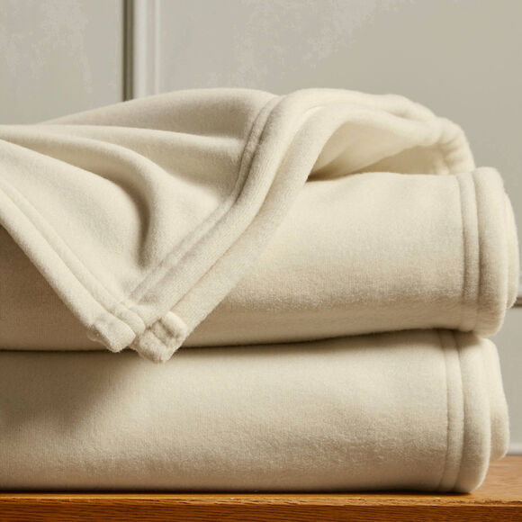 Deken in Thermotec® fleece 450g/m2, luxe kwaliteit (ecru)