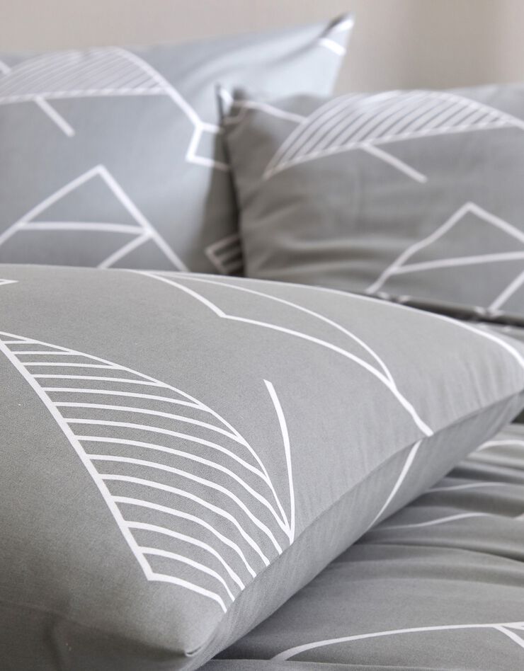 Linge de lit Hector coton (gris)