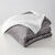 Couverture double face polaire et sherpa (anthracite)