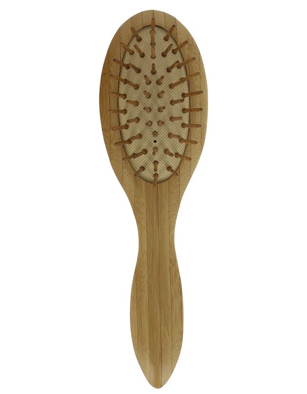 Brosse cheveux picots bambou, bambou, hi-res