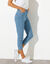 Tapered 7/8-broek, denim (bleached)