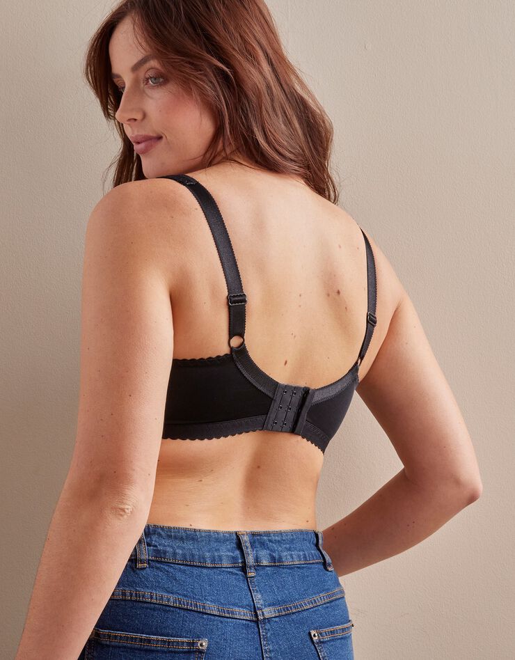Soutien-gorge minimiseur noir - sans armatures (noir)