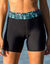 Lange bikinishort Langosta (smaragd / zwart)
