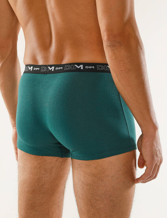 Shorty - set van 3 (zwart + blauw + groen)