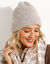 Gebreide muts (beige)