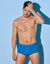 Open slip met hoge taille - set van 3  (blauw)