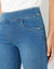 Jean bootcut ultra stretch, maille effet denim - petite stature (stone)