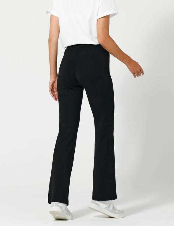 Trompetlegging van jersey (zwart)