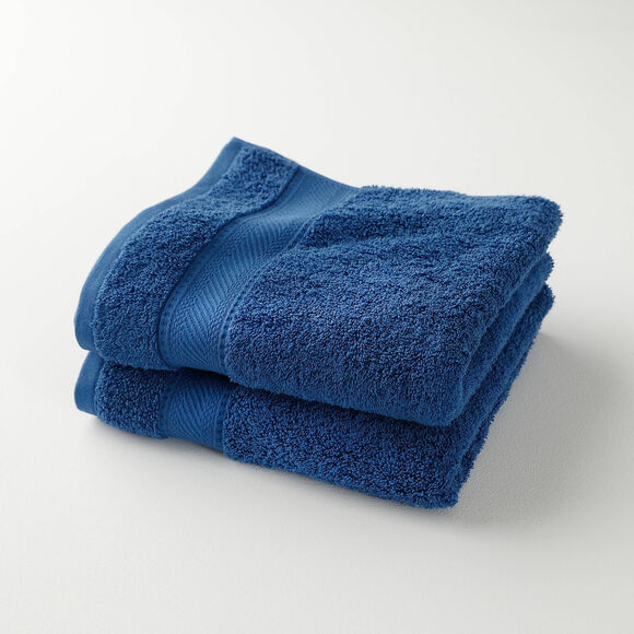 Collectie effen badhanddoeken - luxe comfort 540 g/m&sup2; (blauw)