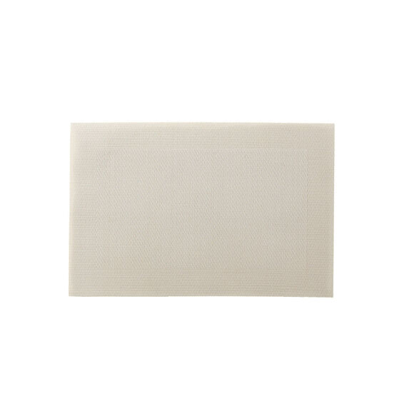 Lot de 4 sets de table - vinyle tressé (beige)