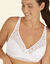 Beha in kant en microvezel Well Allure - met beugels (wit)