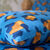 Linge de lit Pedro en polycoton imprimé peau de bête (bleu)