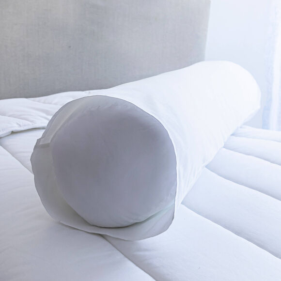 Ondersloop voor peluwkussen, katoen - set van 2 (wit)