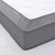 Drap-housse uni polyester - coton bonnet 32 cm (anthracite)