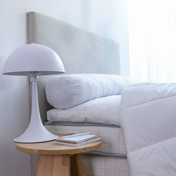 Traversin coton Qualigel ferme (blanc)