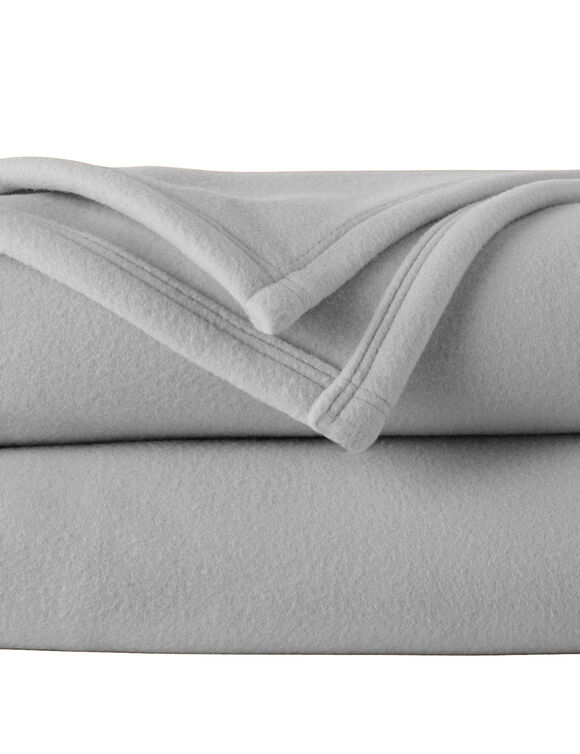 Deken in Thermotec® fleece 450g/m2, luxe kwaliteit (lichtgrijs)