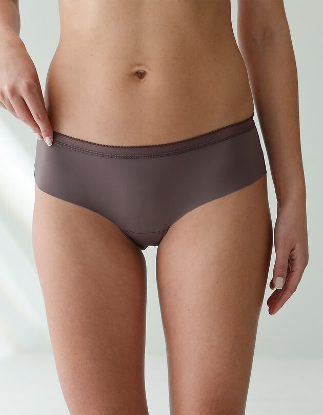 Culotte invisible forme hipster en microfibre - lot de 3 (nude)