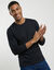 T-shirt col rond manches longues - lot de 3 (noir + vert + tilleul)
