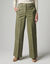 Pantalon large en tweed (kaki)