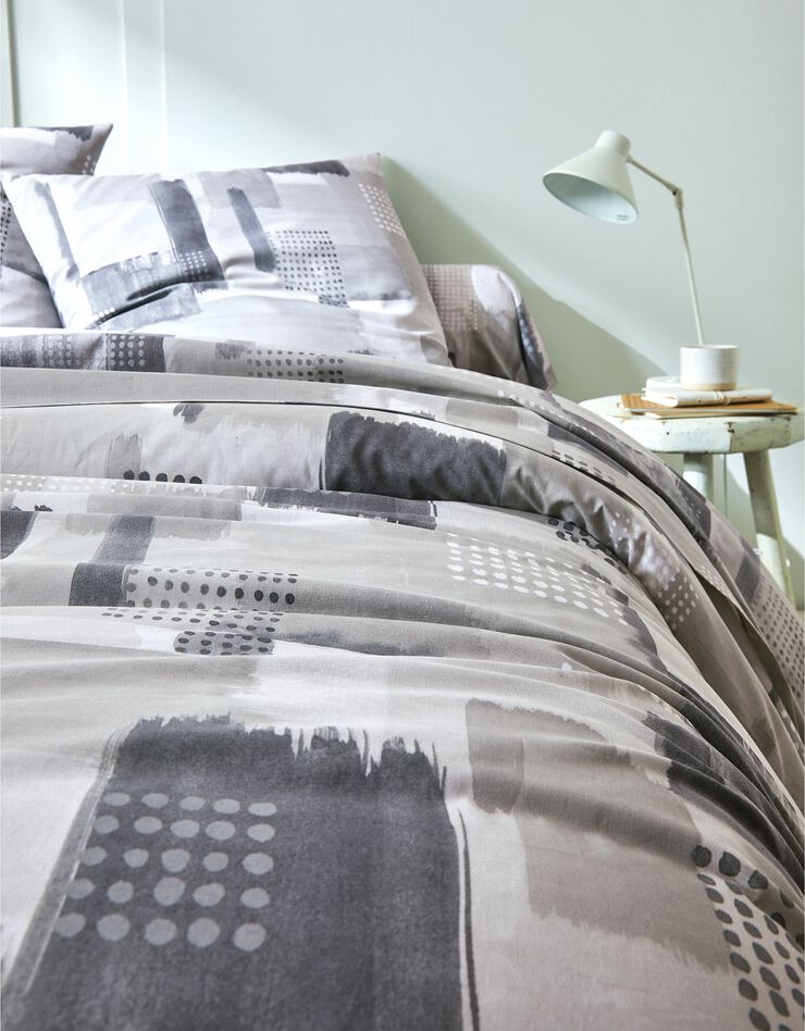 Linge de lit Mani - coton polyester, gris Linge de lit Mani - coton polyester, gris, hi-res image number 5