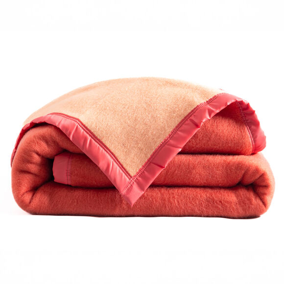 Tweekleurige hoes van Courtelle&reg; 420 g/m&sup2; (oudroze)
