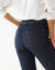 Modellerende jeans met 5 zakken (raw)