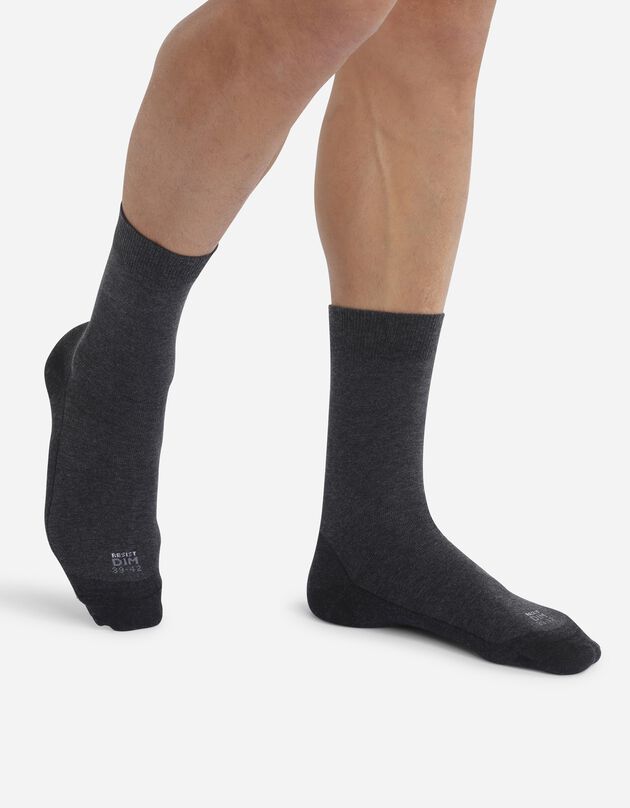 Mi-chaussettes Ultra Resist Dim® - lot de 2 paires (anthracite chiné)
