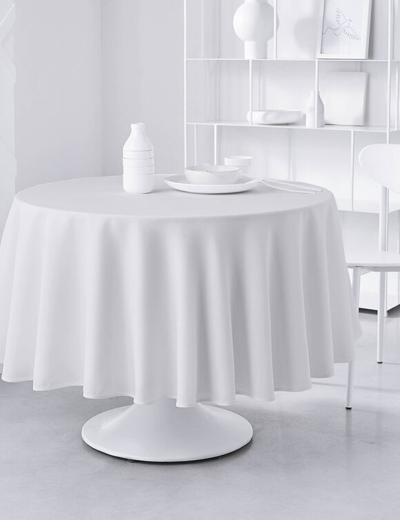 Effen tafellaken (wit)