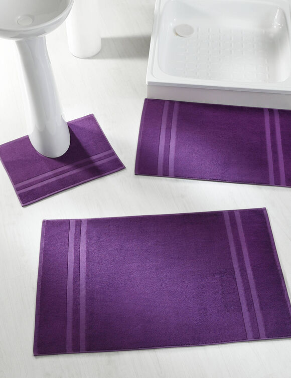 Tapis de bain "sèche-vite" (violet)