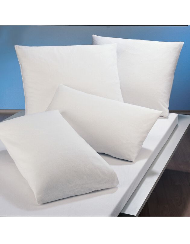 Ergonomisch hoofdkussen - stevig comfort (wit)