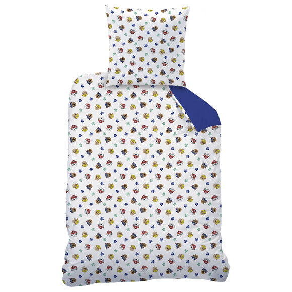 Pat'Patrouille katoenen set bedlinnen (blauw)