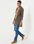 Gilet porter ouvert, manches longues (kaki)