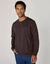 T-shirt met ronde hals en lange mouwen - set van 3 (taupe + CHOCOT + grijsblauw)