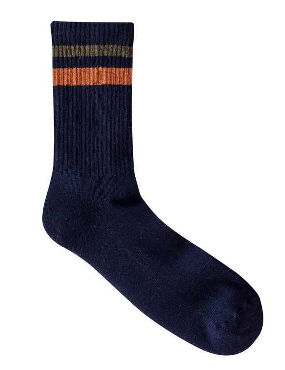 Chaussettes c&ocirc;tel&eacute;es - lot de 3 paires (noisette)