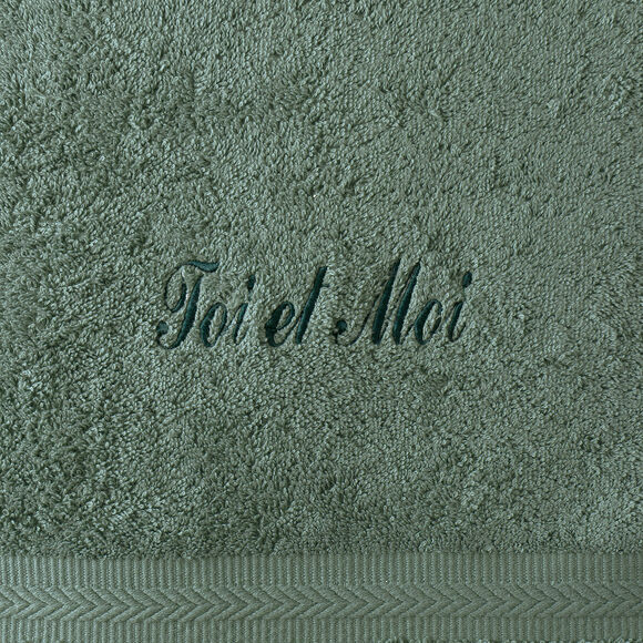 Collectie gepersonaliseerde badhanddoeken &ndash; heerlijk zacht, 420 g/m&sup2; (eucalyptus)