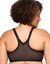 Soutien-gorge grand maintien ouvert devant "Magic Lift Glam"®  -  sans armatures (noir)