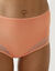 Slip met hoge taille in microvezel - Set van 2 (abrikoos)