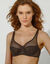 Soutien-gorge "Golden Zebra", avec armatures (marron)