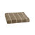 Handdoek, gestreepte badstof 500 g/m² (taupe / wit)