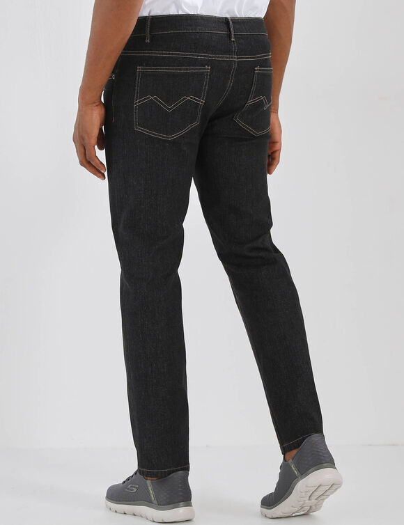 Zachte jeans met ruimte voor de buik - L30 (black)