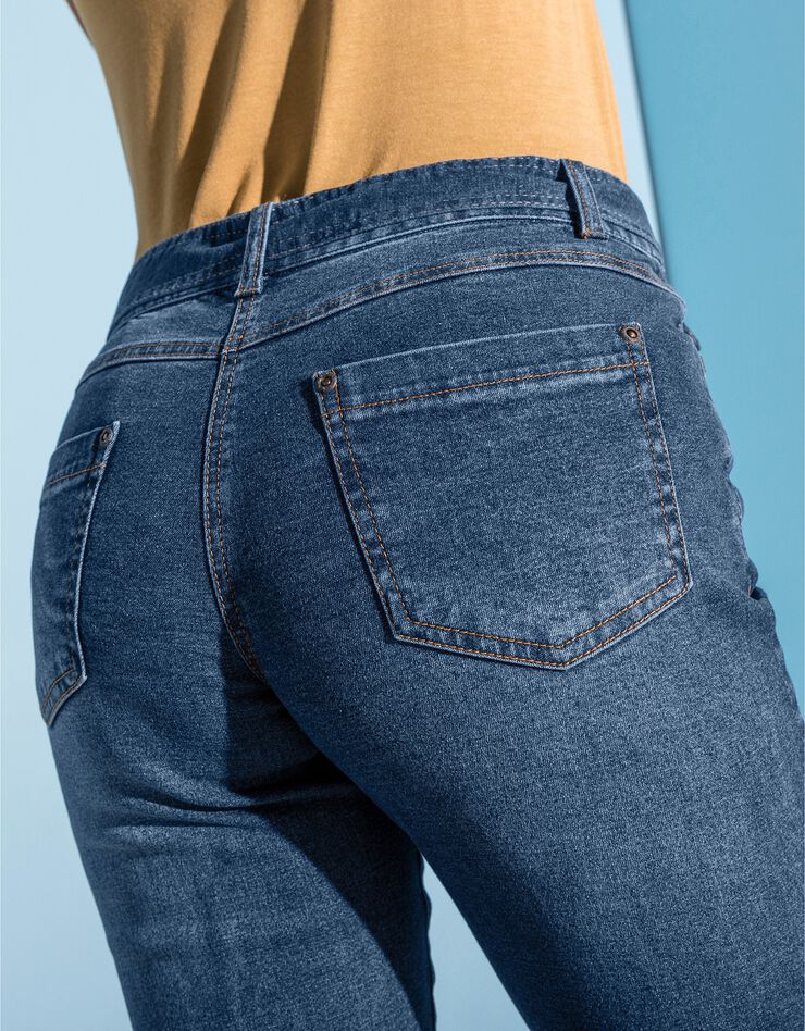Jean droit stretch spécial petites (stone)