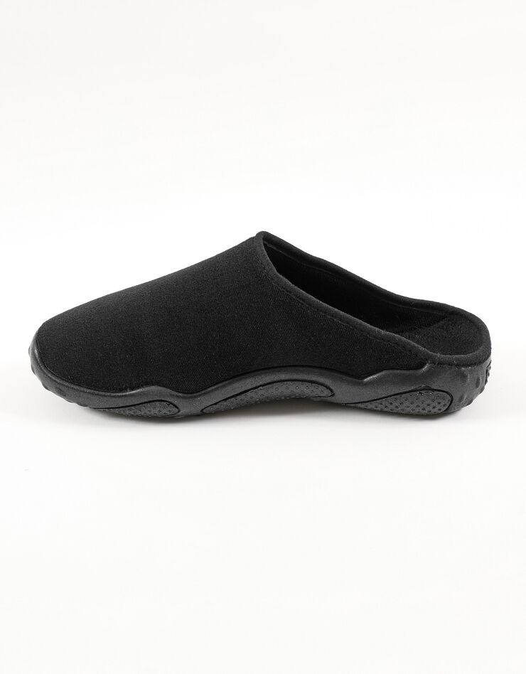Mules homme semelles Airplum textile éponge, noir Mules homme semelles Airplum textile éponge, noir, hi-res image number 1