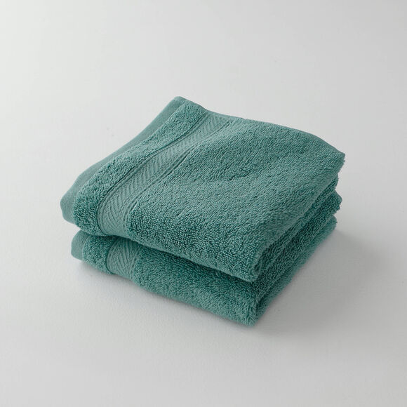 Collection serviettes de bain unies 540g/m2 confort luxe  (cèdre)
