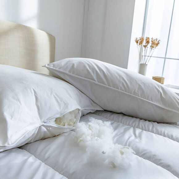 Moduleerbaar hoofdkussen in latex (wit)