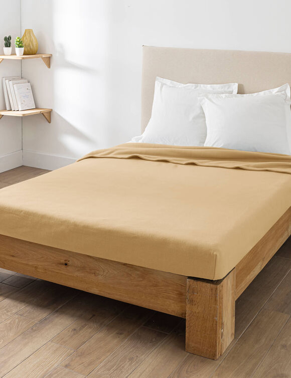 Couverture polaire mi-housse 350 g/m&sup2; (sable)