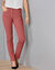 Rechte, figuurcorrigerende broek &ndash; klein postuur, tussenmaat 75 cm (terracotta)