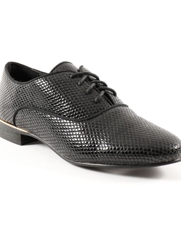 Derbies - python noir, noir Derbies - python noir, noir, hi-res