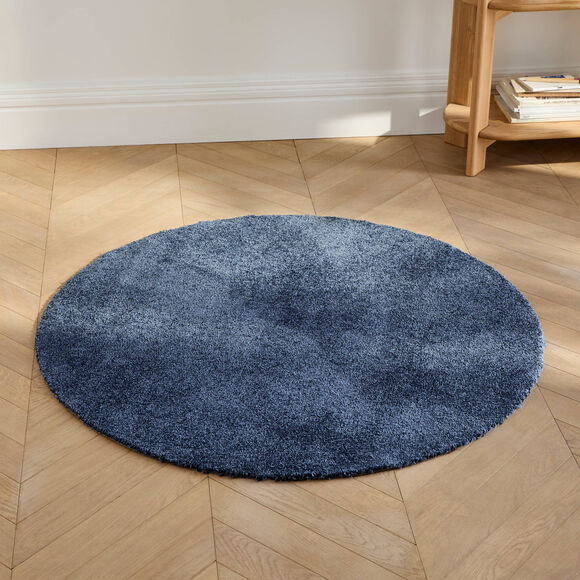 Zacht en comfortabel tapijt (marineblauw)