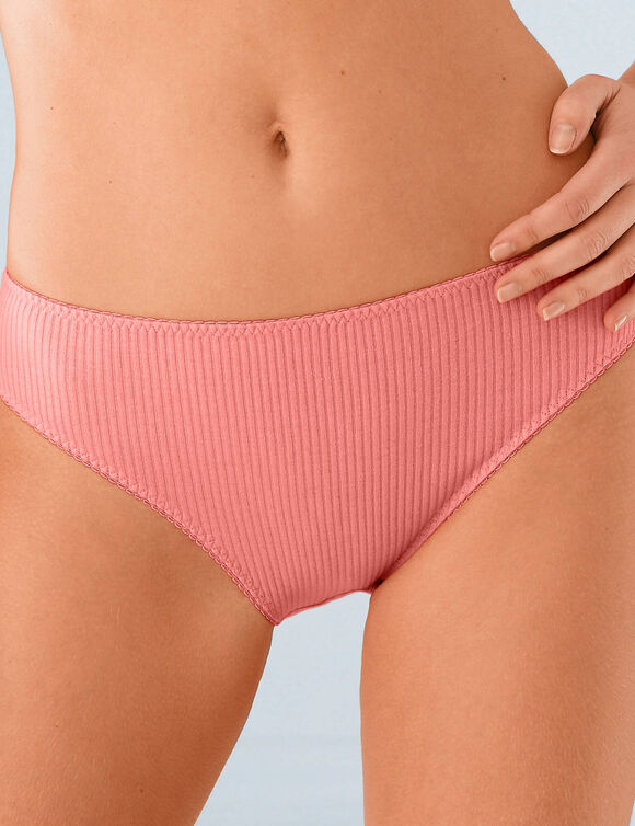 Culotte midi côtes plates - lot de 6 (tonique)