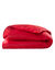 Édredon naturel duvet et plumettes qualité prestige (cerise)